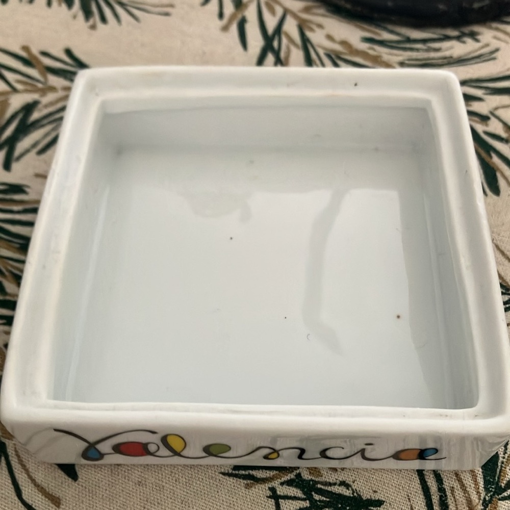 Joan Miro Style Trinket Box Spain - Picture 2 of 4